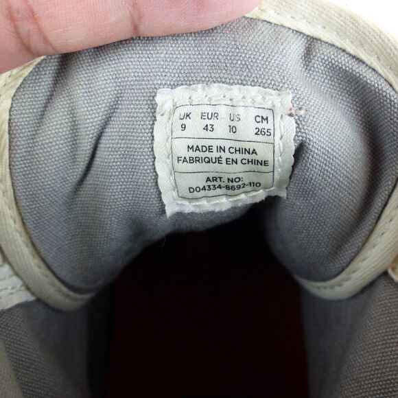 G-Star Raw Scuba High Top Fashion Sneaker Men 43 EU 10 US M White Techwear FLAWS - Picture 11 of 16